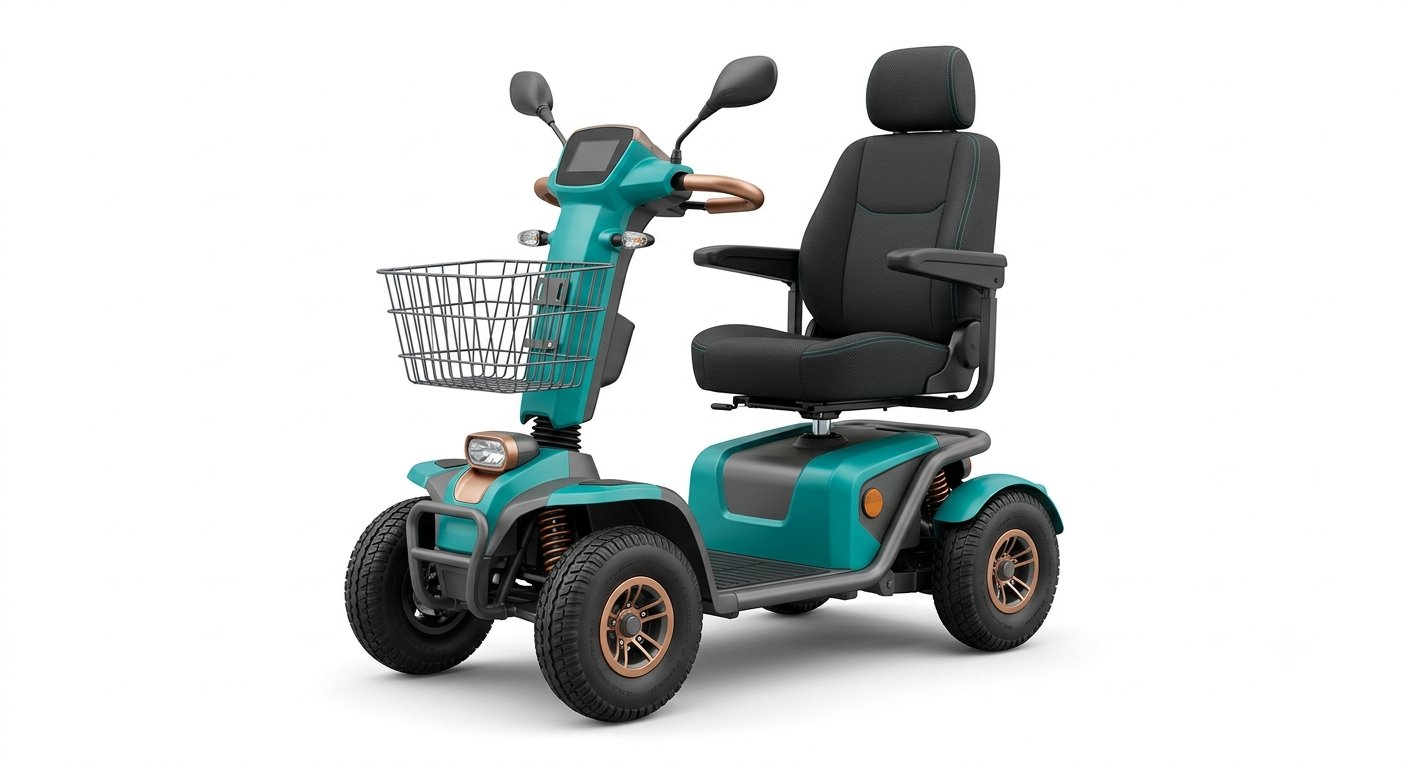 The Vespera Grand Touring Mobility Scooter