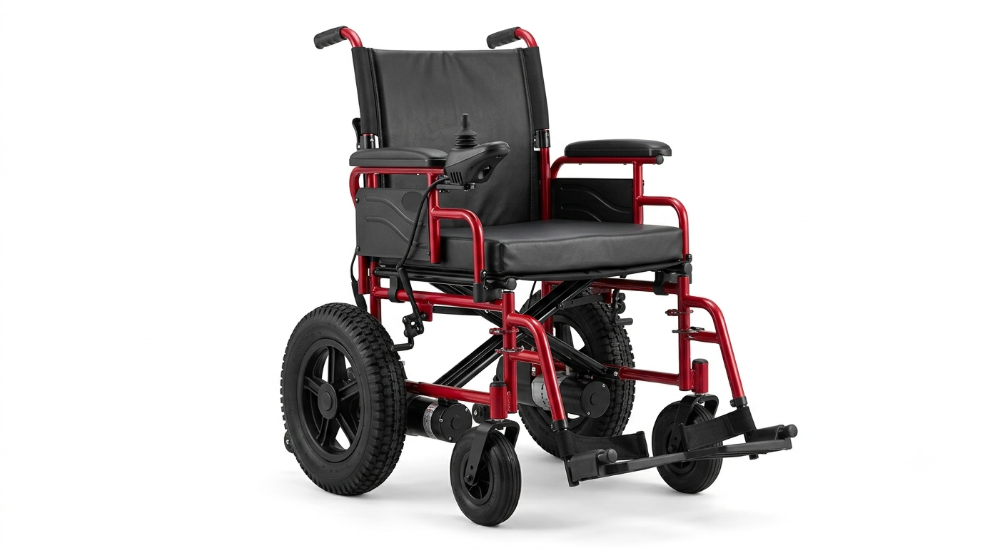The OmniTrax Elite All-Terrain Power Wheelchair