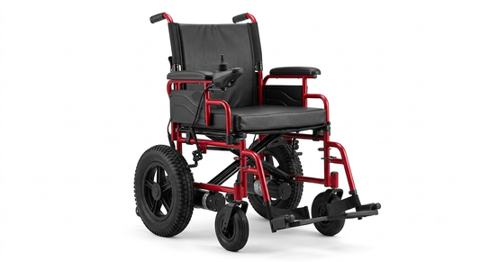 The OmniTrax Elite All-Terrain Power Wheelchair