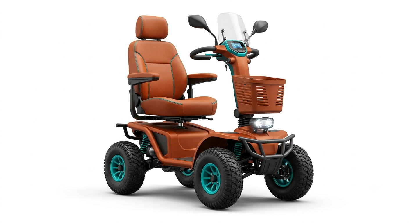 Velar Nomad Heavy-Duty Mobility Scooter