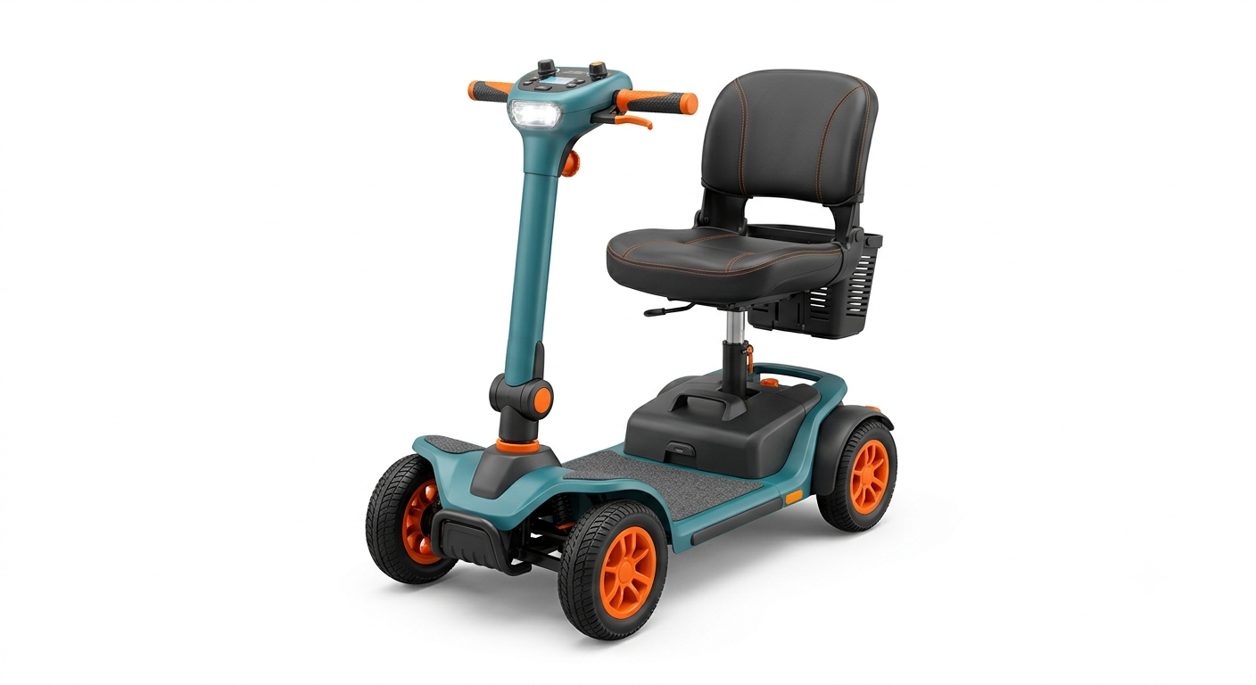 The AeroTrek LX Compact Mobility Scooter