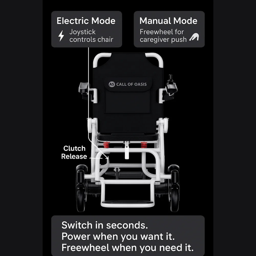OAS AIR PRO ELECTRIC WHEELCHAIR