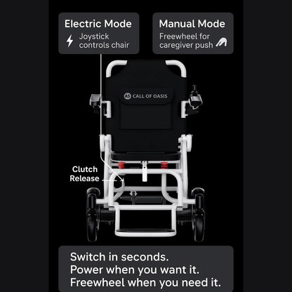 OAS AIR PRO ELECTRIC WHEELCHAIR