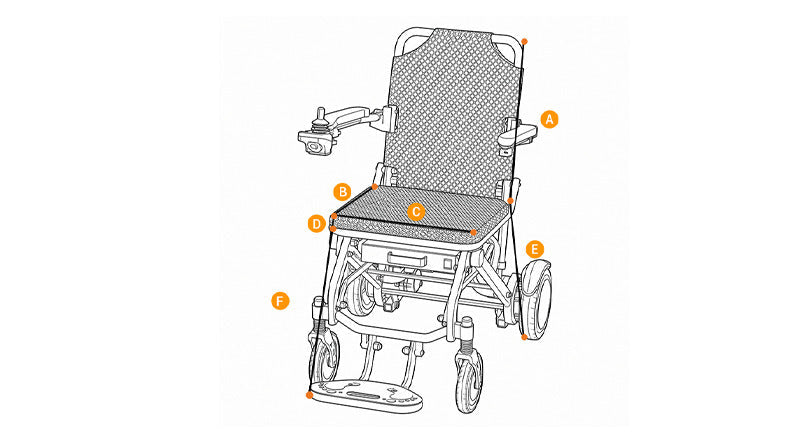 OAS AIR PRO ELECTRIC WHEELCHAIR