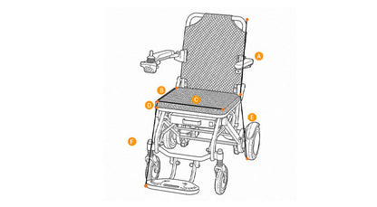 OAS AIR PRO ELECTRIC WHEELCHAIR